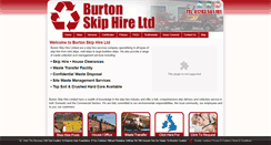 Desktop Screenshot of burtonskiphire.co.uk